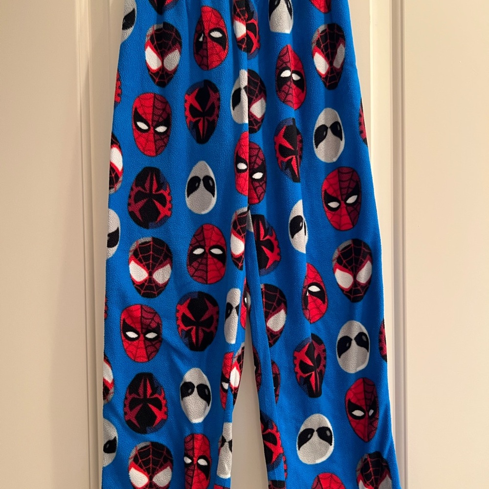 Spiderman Blue and Red Kids Pajama Bottoms